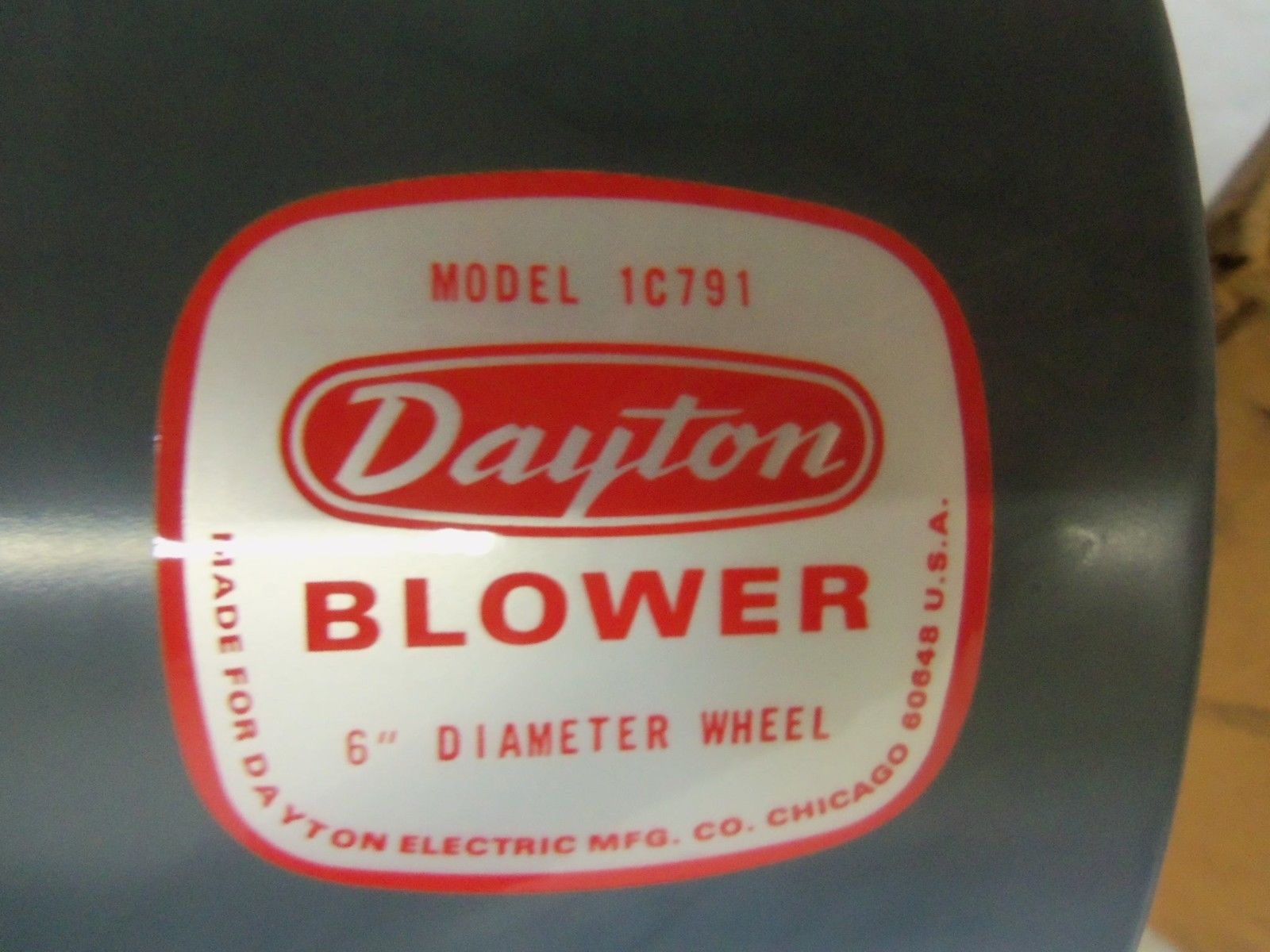DAYTON IC791 BLOWER NSMP