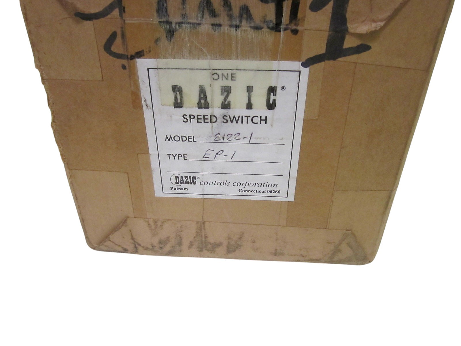 DAZIC CONTROLS CORP. 2122-1 SPEED SWITCH UNMP