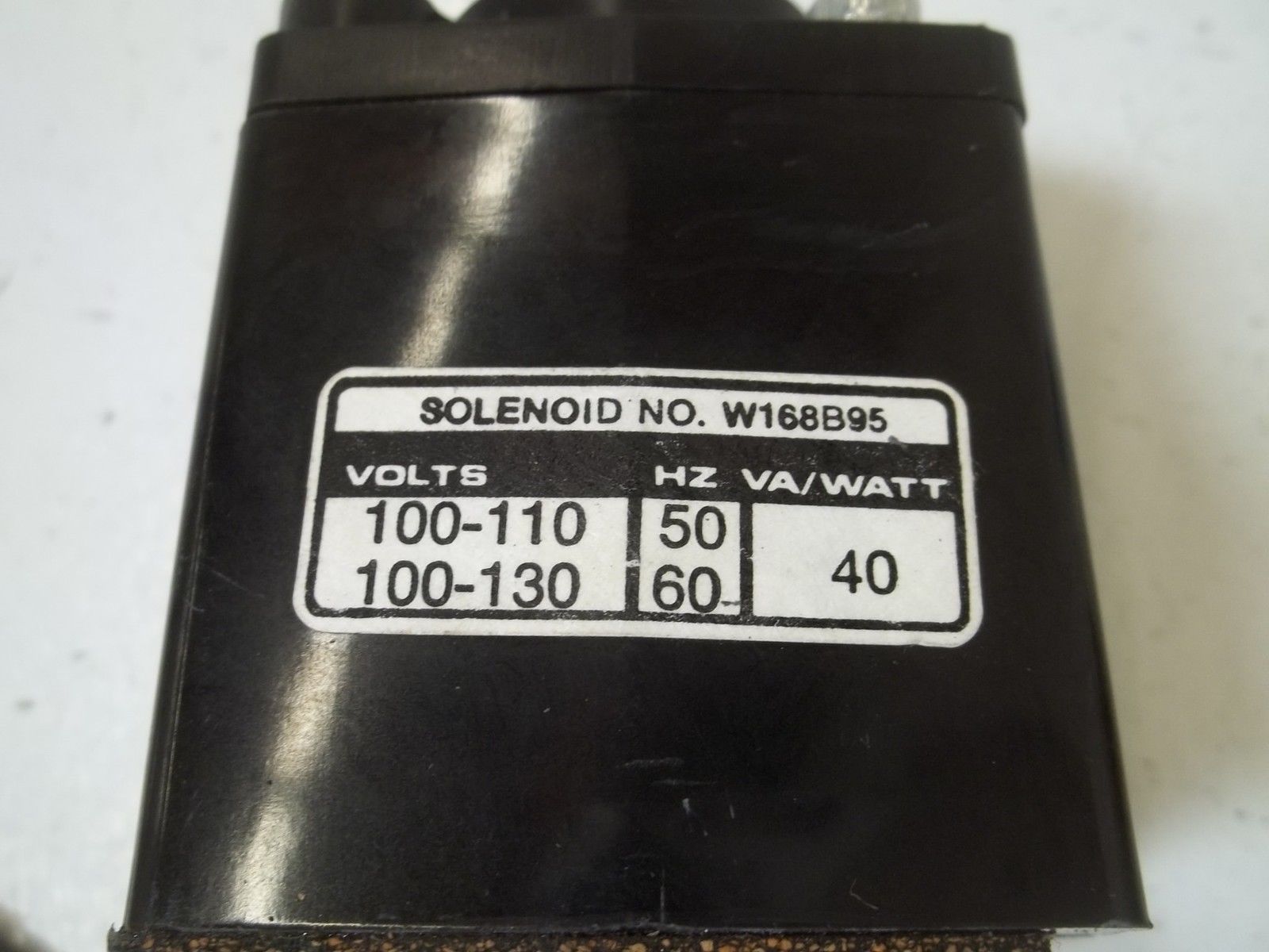 DECCO W168B95 SOLENOID COIL 100-130V, 40WATTS NSNP