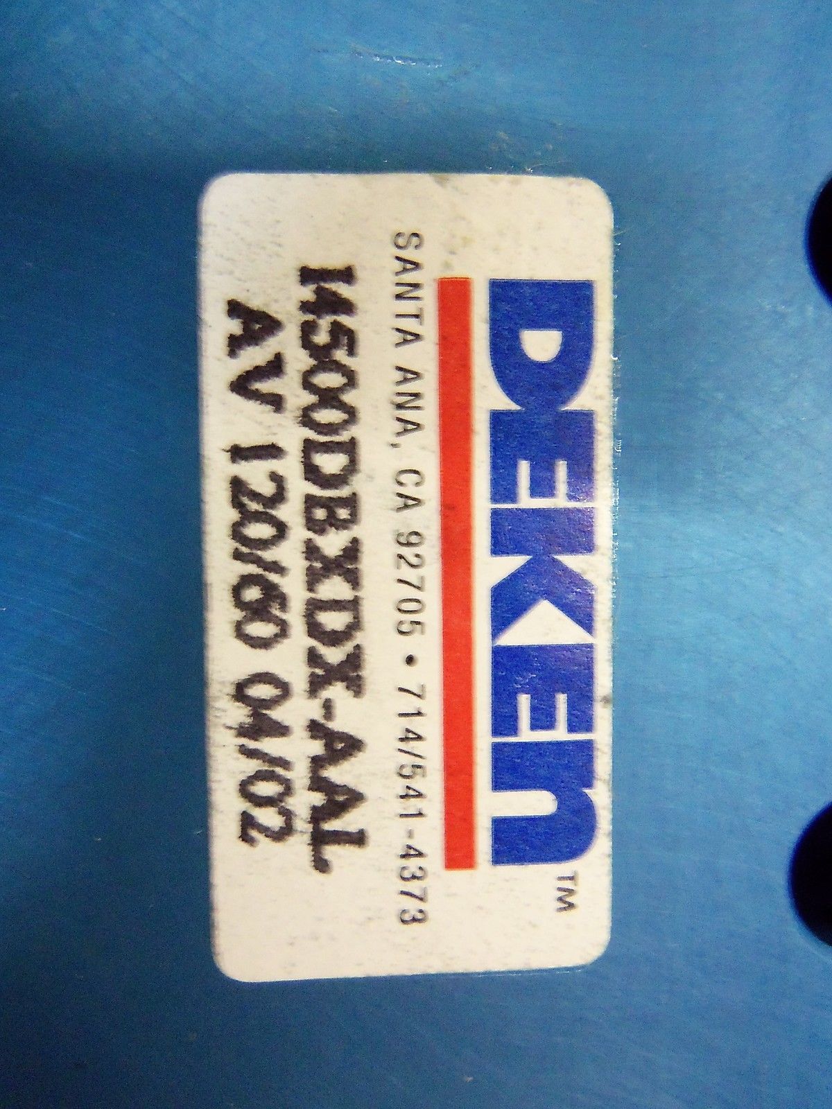 DEKEN 14500DBXDX-AAL *NEW NO BOX*