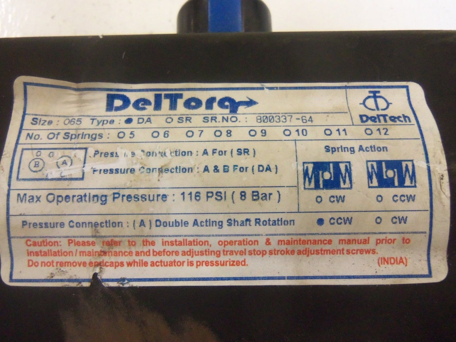 DELTECH 50030111E1B0 NSNP