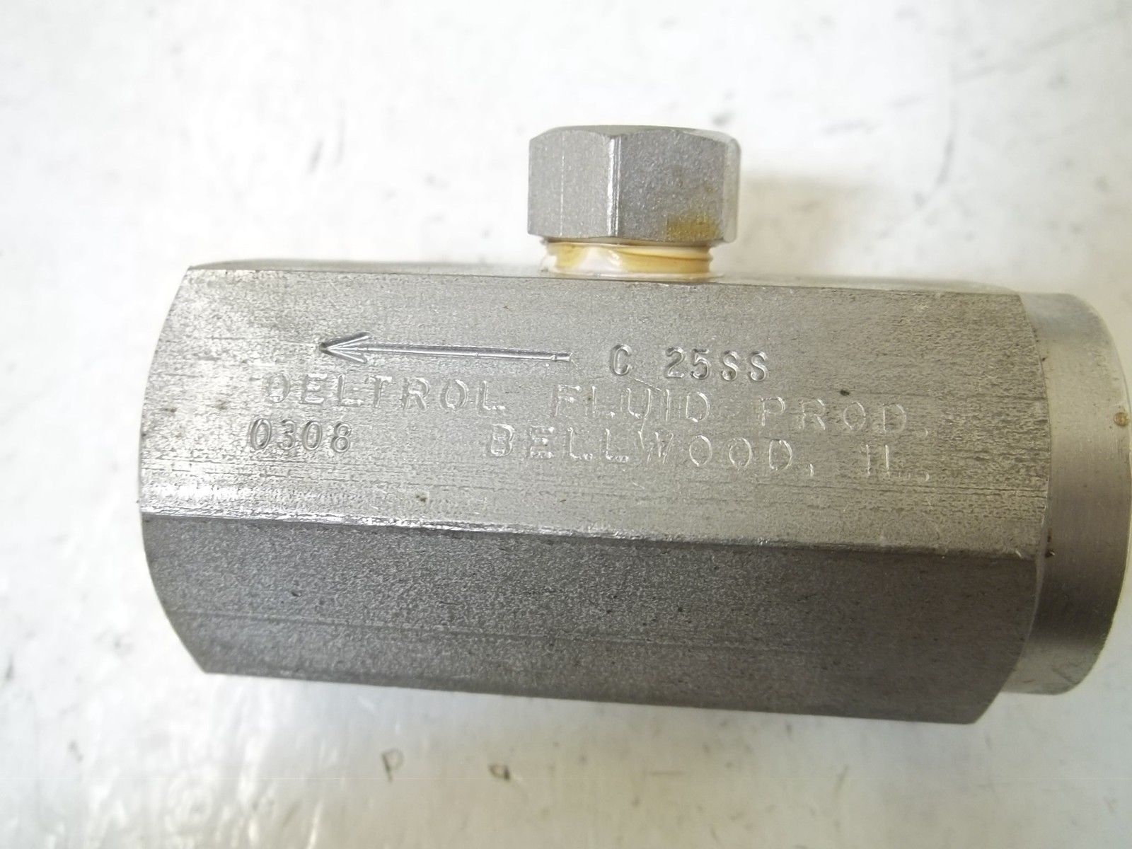 DELTROL FLUID PRODUCTS C25SS CHECK VALVE NSMP