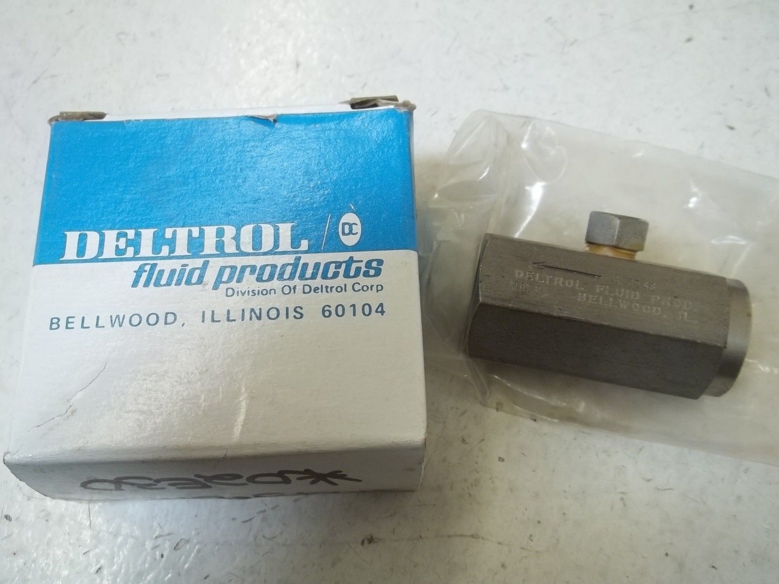 DELTROL FLUID PRODUCTS C25SS CHECK VALVE NSMP
