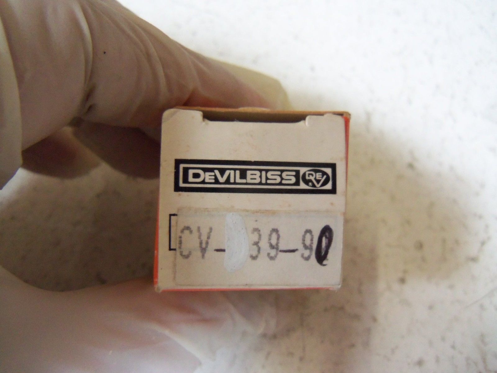 DEVILBISS AIR CAP CV-39-90 (SILVER) NSMP