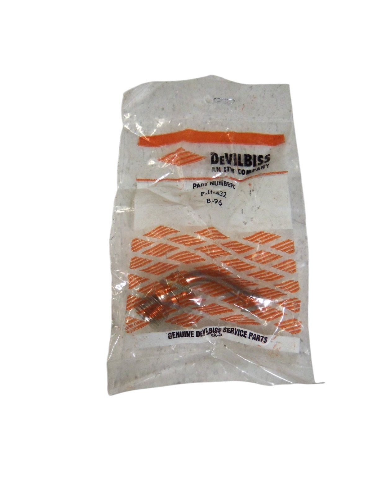 DEVILBISS ELBOW FITTING P-H-432 (ORANGE BAG) NSMP