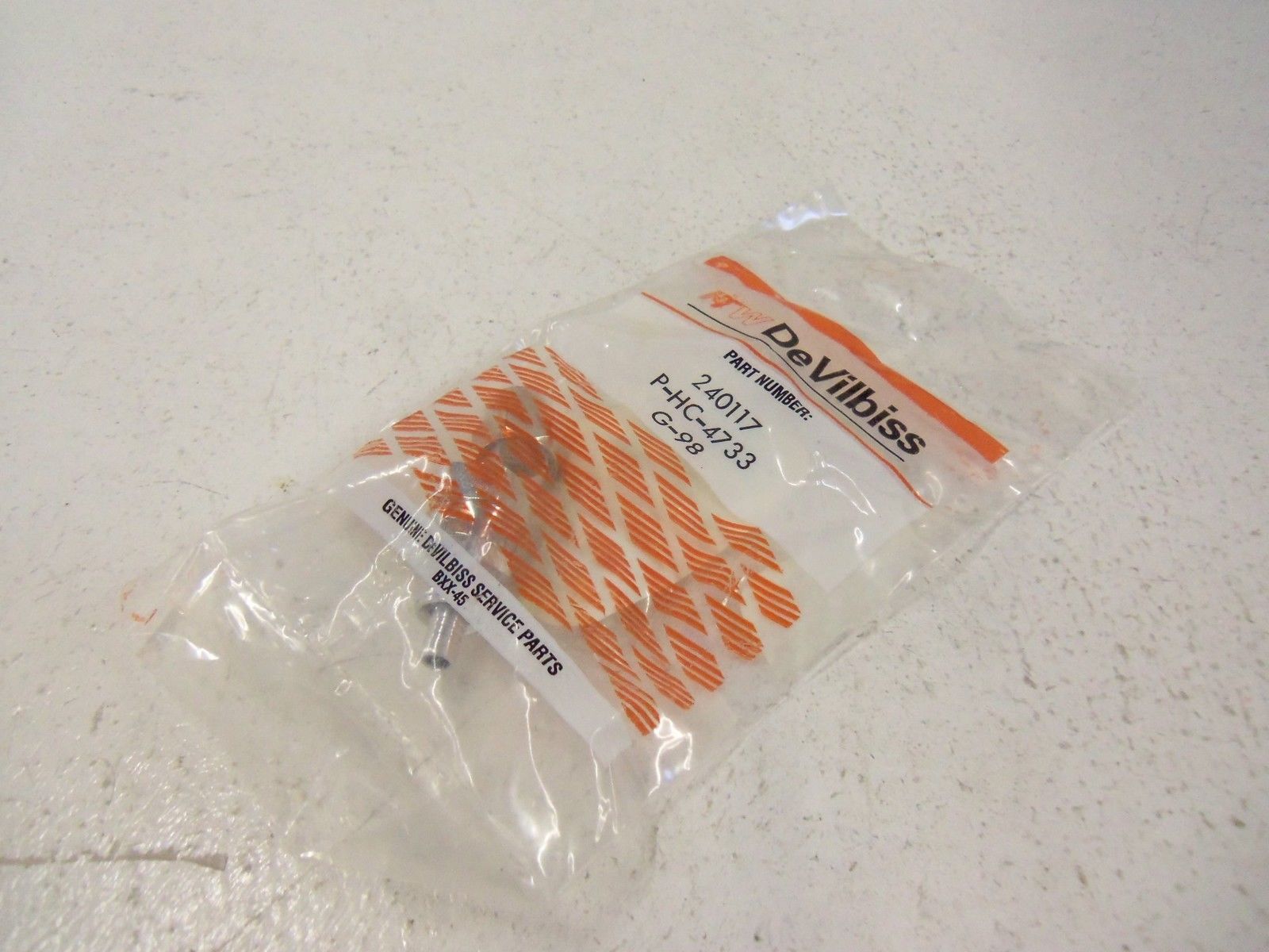 DEVILBISS FITTINGS P-HC-4733 (ORANGE BAG) HOSE CONNECTOR  NSMP