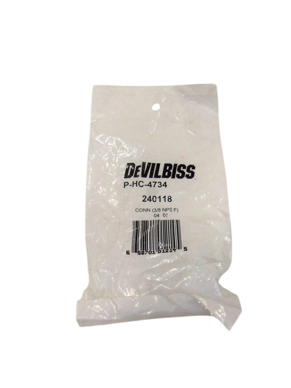 DEVILBISS FITTINGS P-HC-4734 (WHITE BAG) NSMP