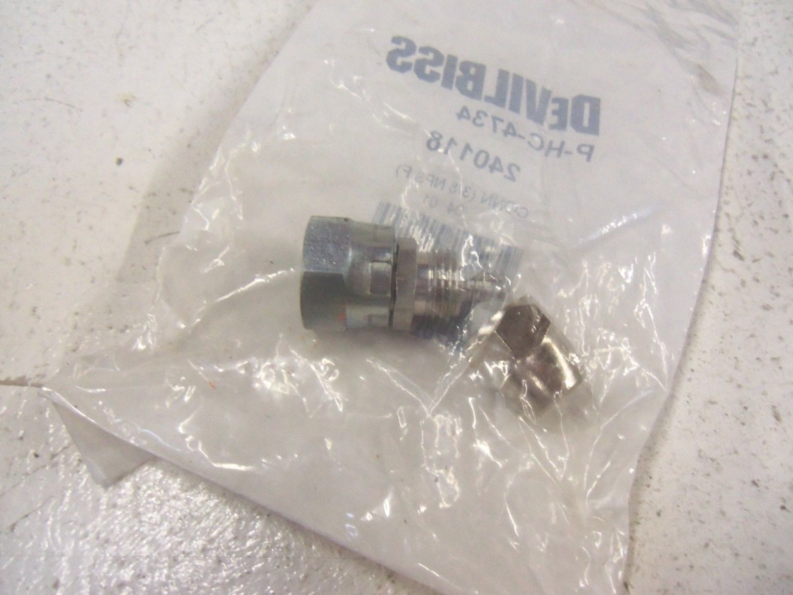 DEVILBISS FITTINGS P-HC-4734 (WHITE BAG) NSMP
