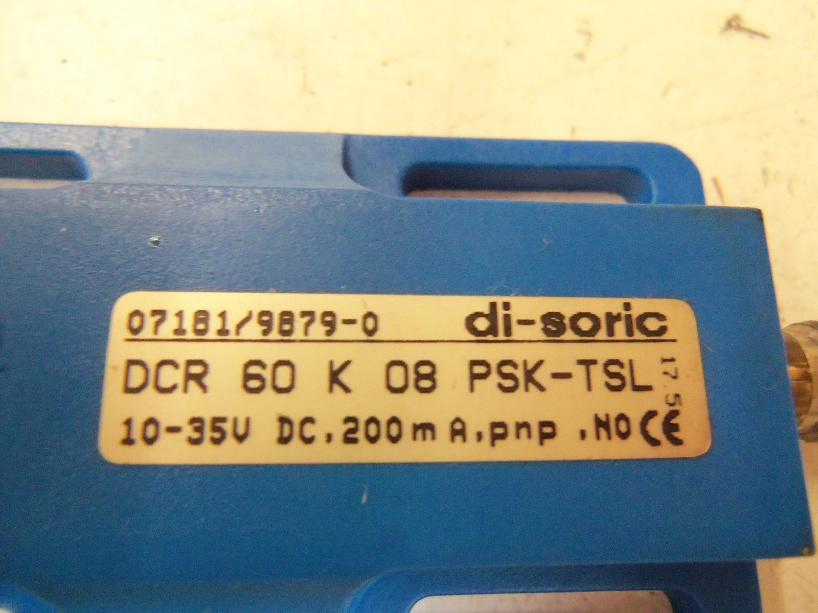 DI-SORIC DCR 60 K 08 PSK-TSL *USED*