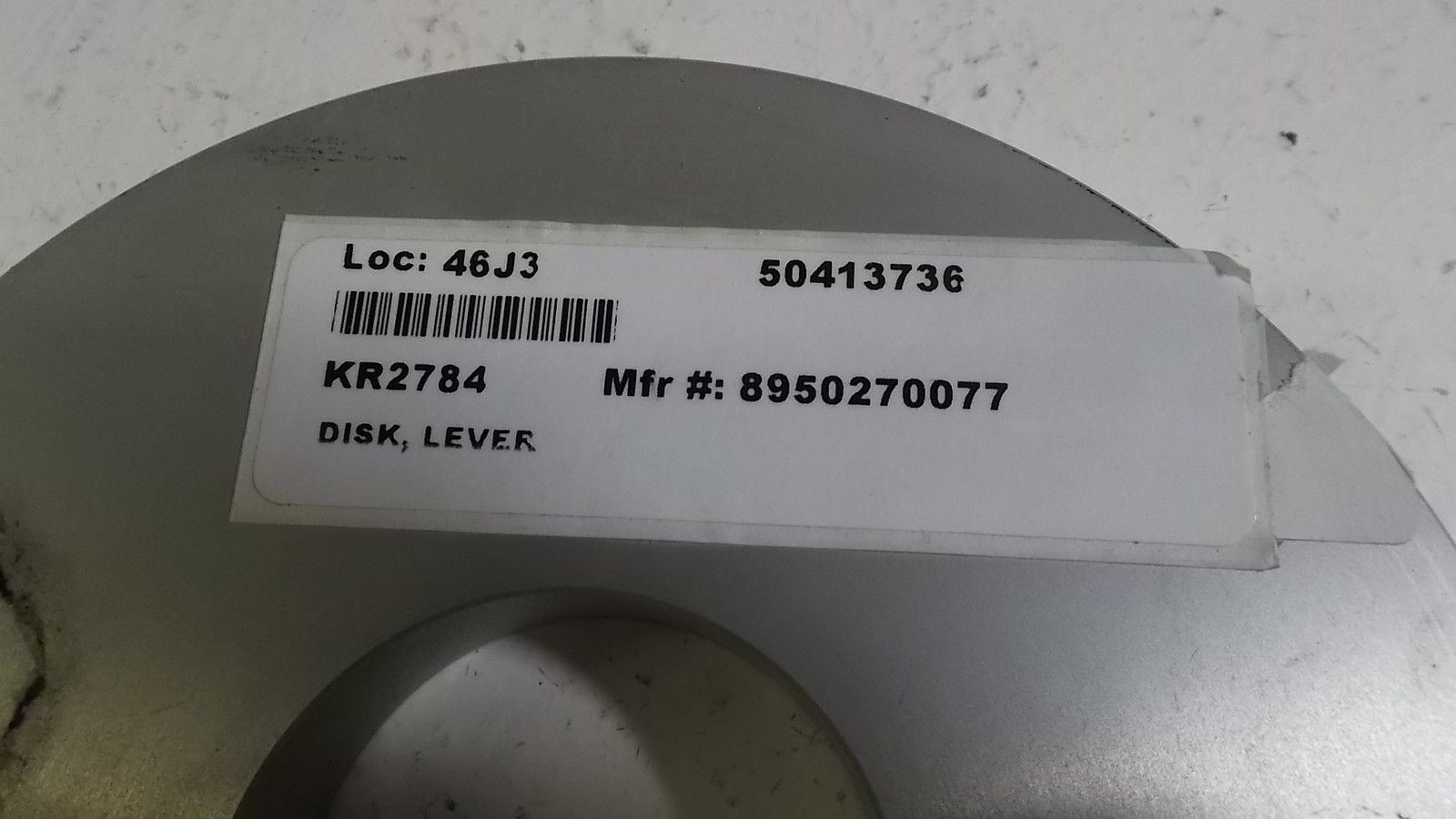 DISK, LEVER 8950270077 UNMP