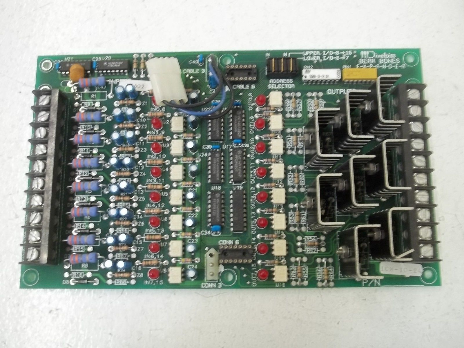 DIVELBISS ICM-IO-24 CONTROL BOARD UNMP