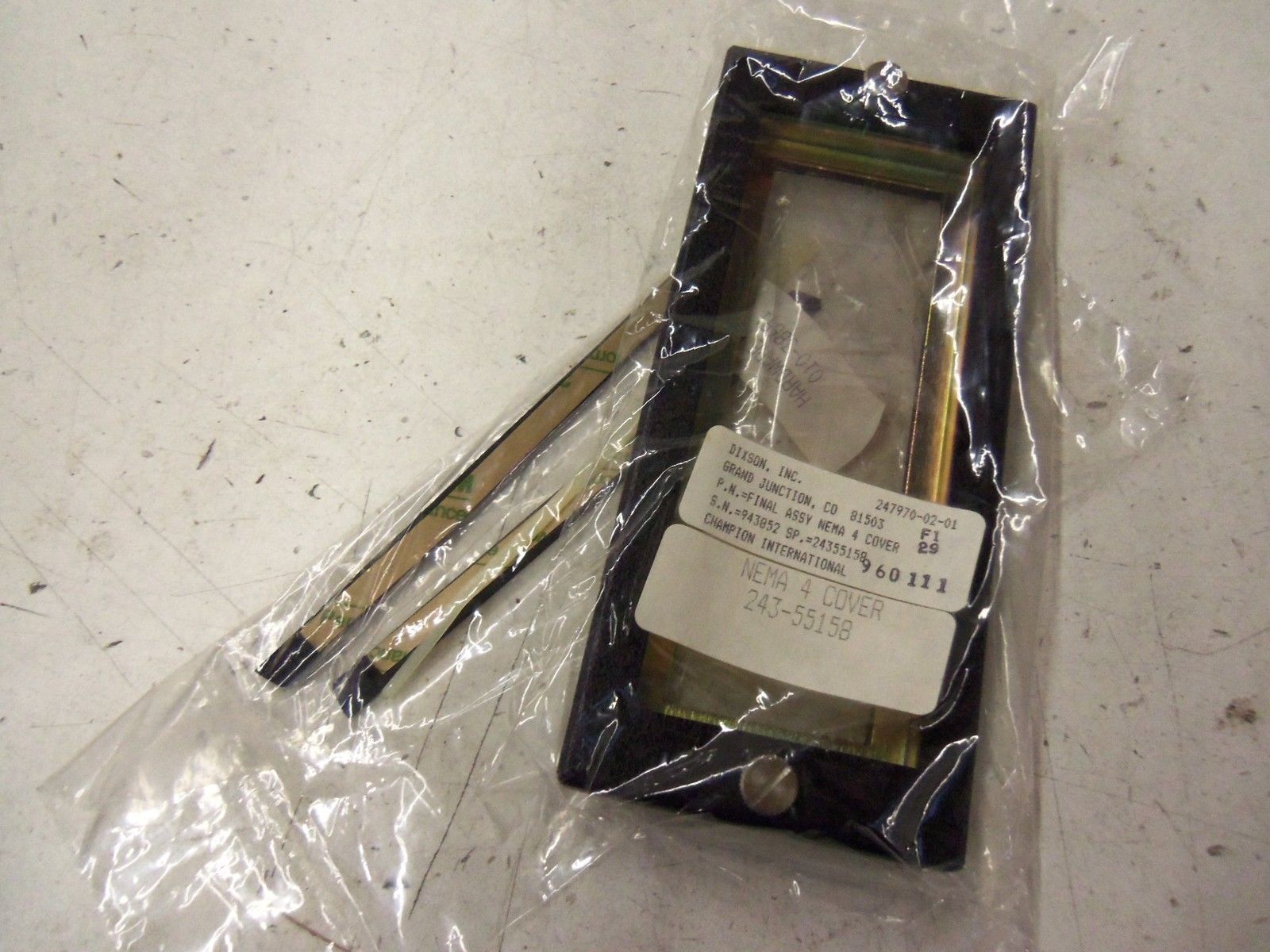 DIXSON, INC. 247970-02-01 *NEW NO BOX*