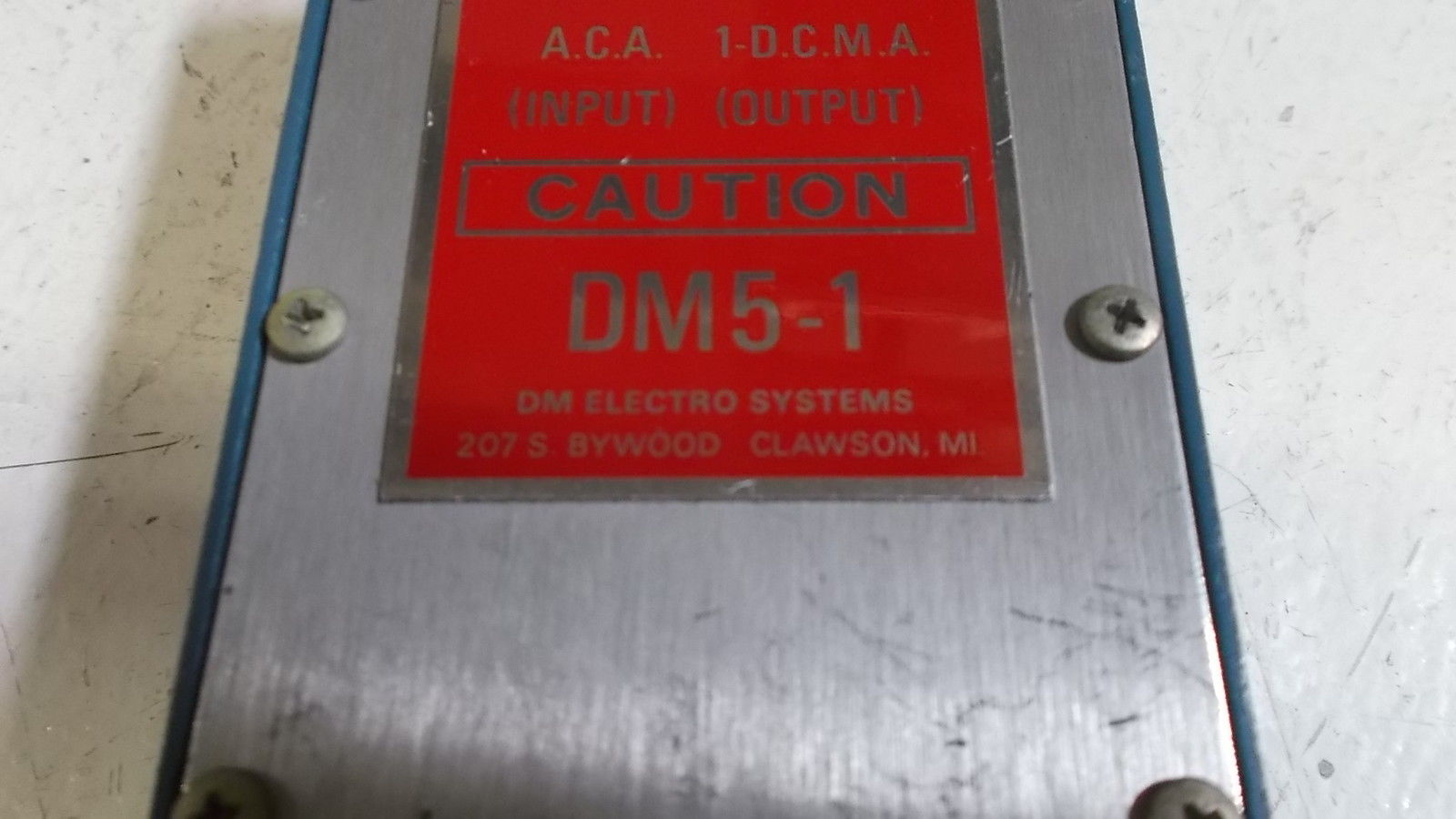 DM ELECTRO SYSTEM DM5-1 UNMP