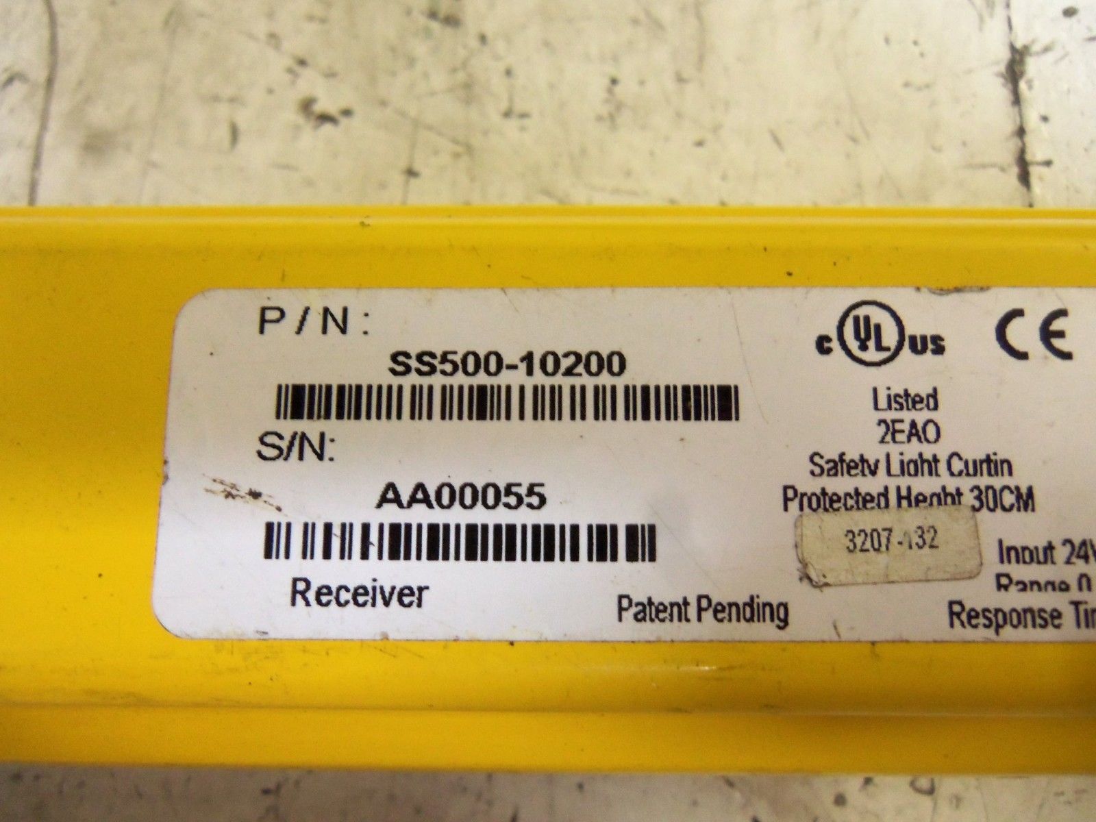 DOLAN-JENNER SS500-10200 RECEIVER UNMP