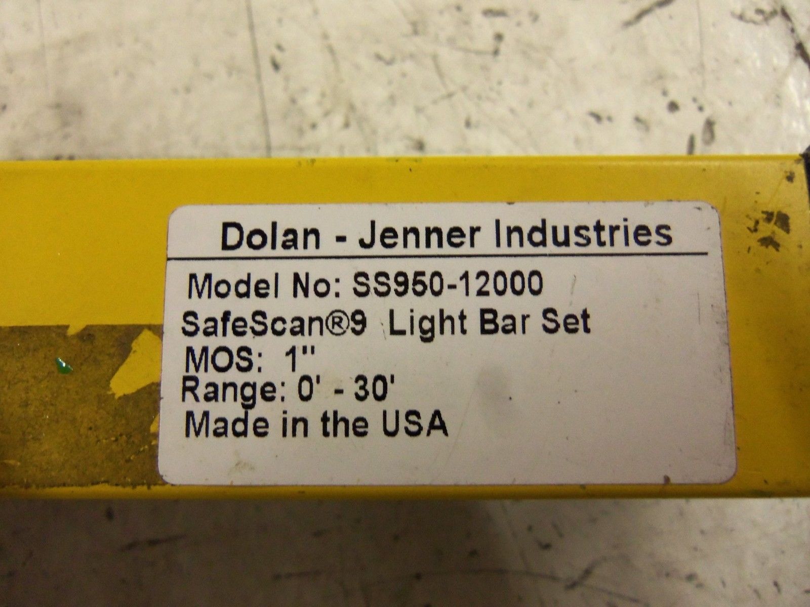 DOLAN-JENNER SS950-12000R RECEIVER UNMP