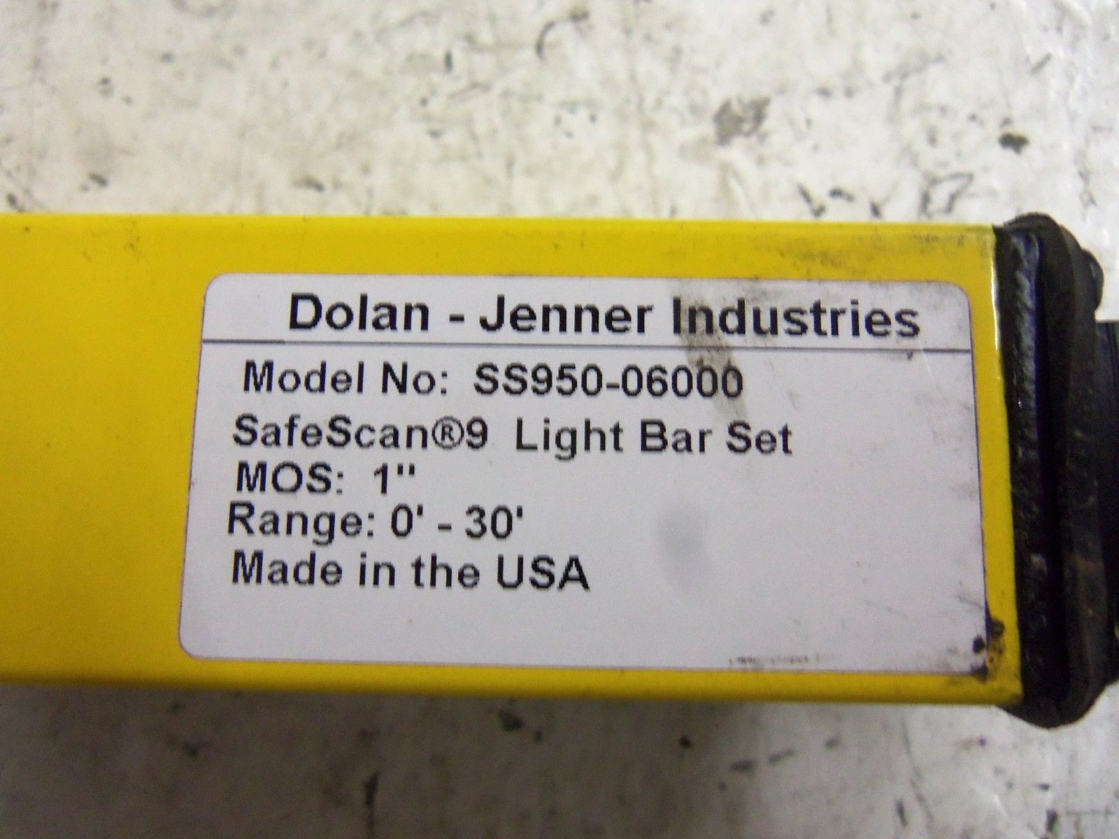 DOLAN-JENNER SS950-06000R RECEIVER UNMP