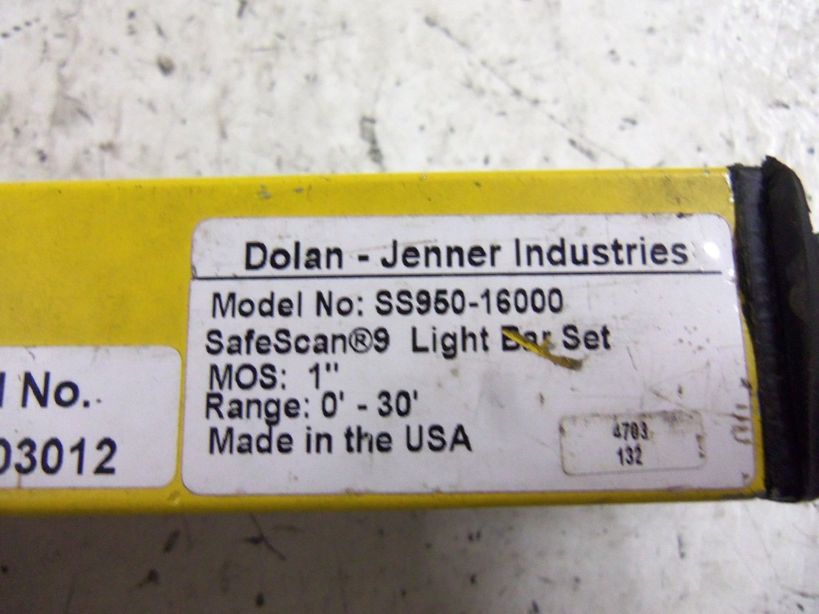 DOLAN-JENNER SS950-16000R RECEIVER UNMP