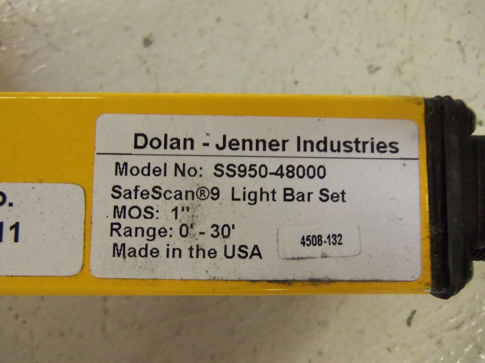 DOLAN-JENNER SS950-48000 RECEIVER UNMP