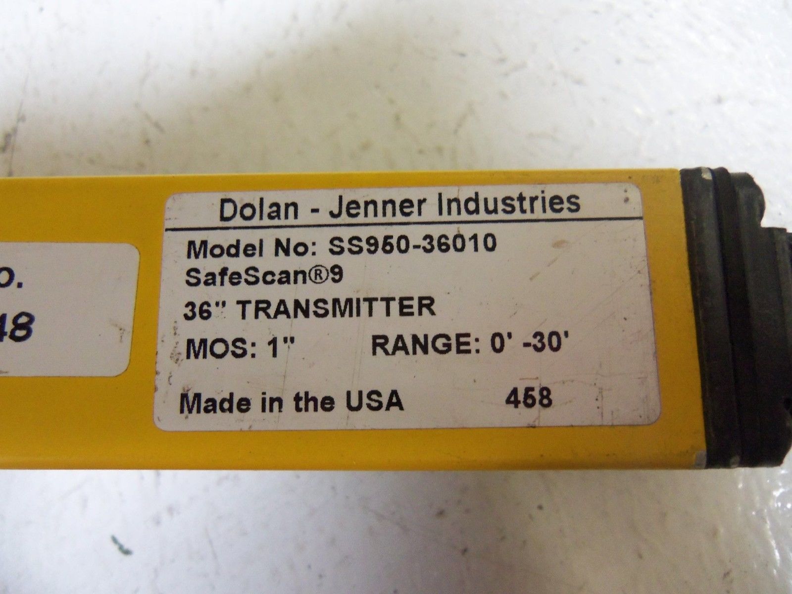 DOLAN-JENNER SS950-36010 LIGHTBAR TRANSMITTER (AS PICTURED) UNMP