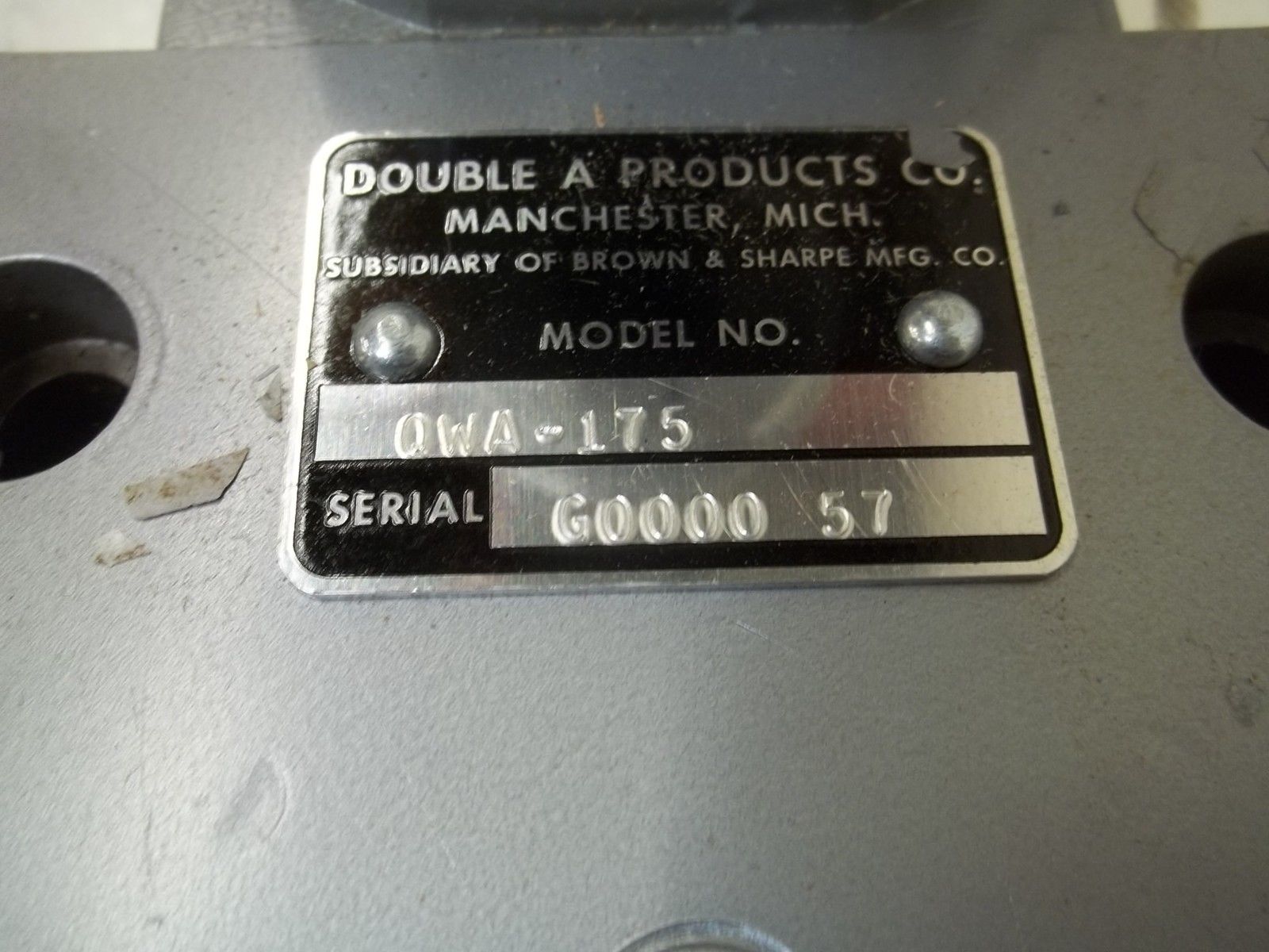 DOUBLE A OWA-175 UNMP