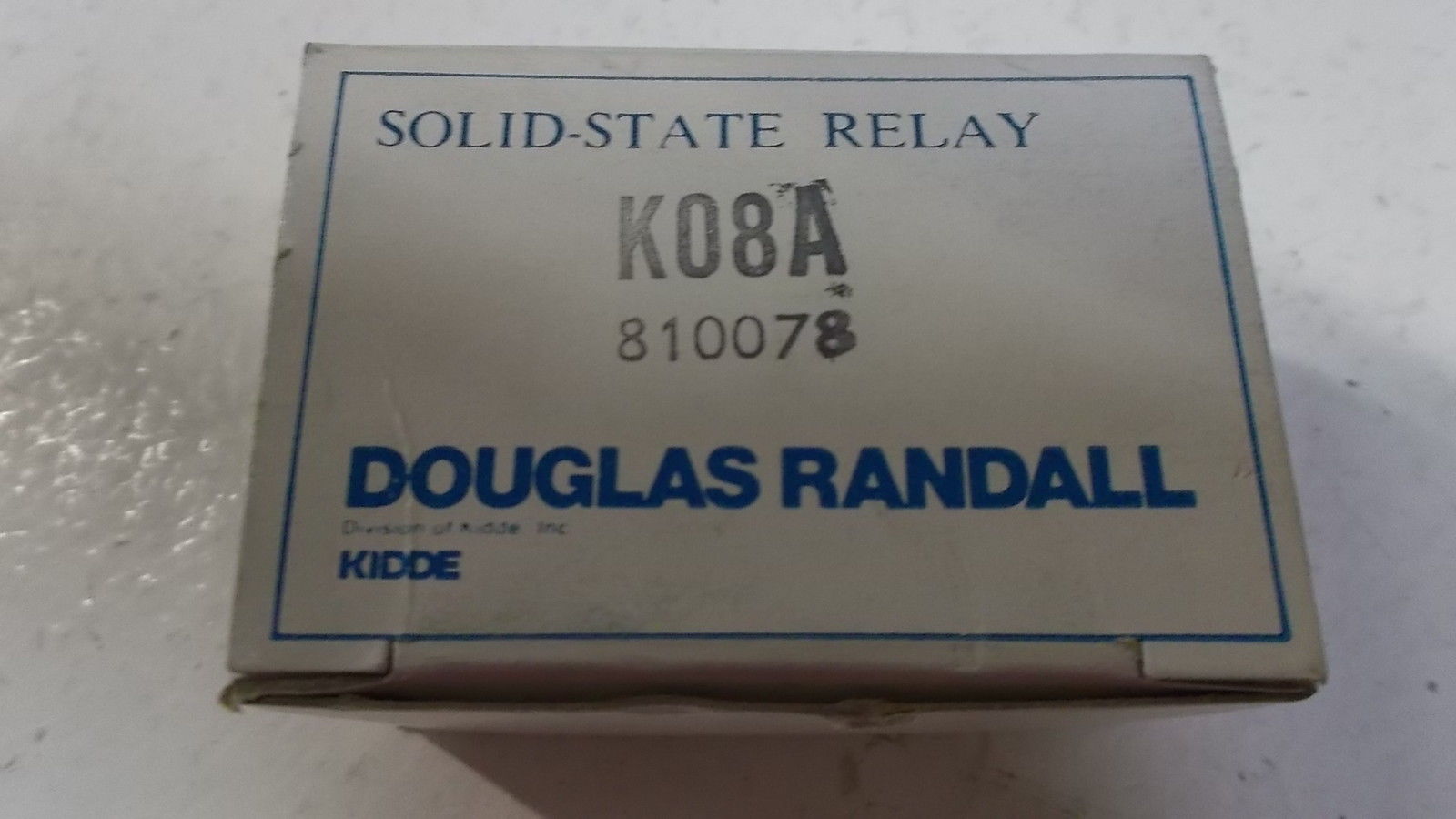DOUGLAS RANDALL K08A NSMP