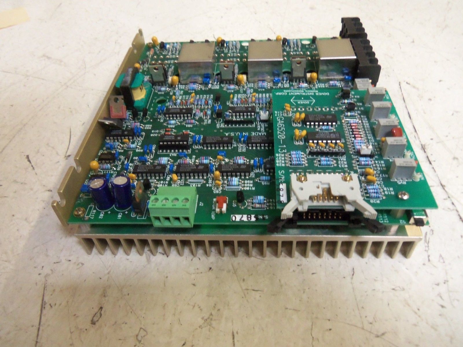DOVER GA6520-10S-100B SERVO AMPLIFIER UNMP