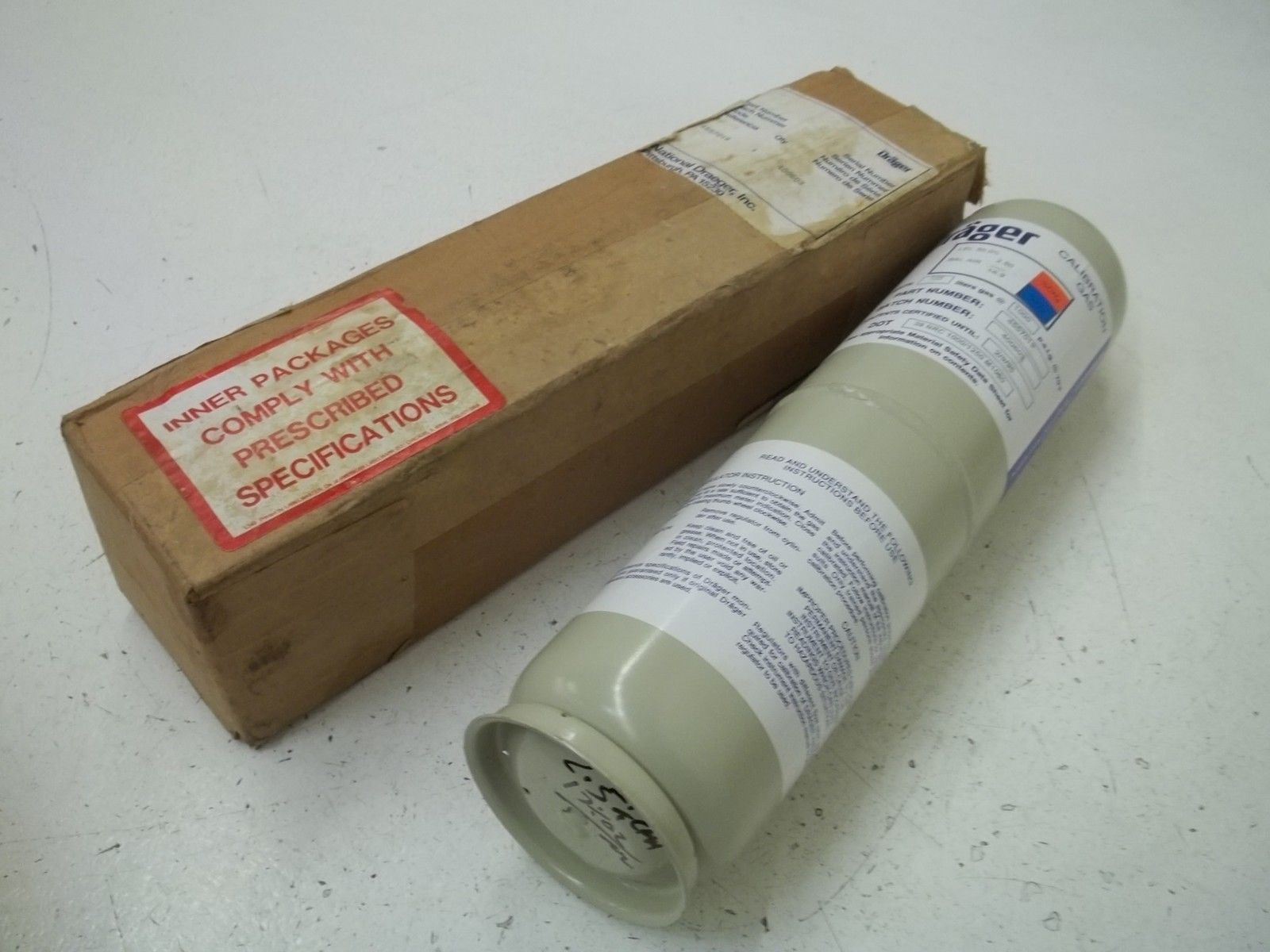 DRAGER 4557019 CALIBRATION GAS NSMP