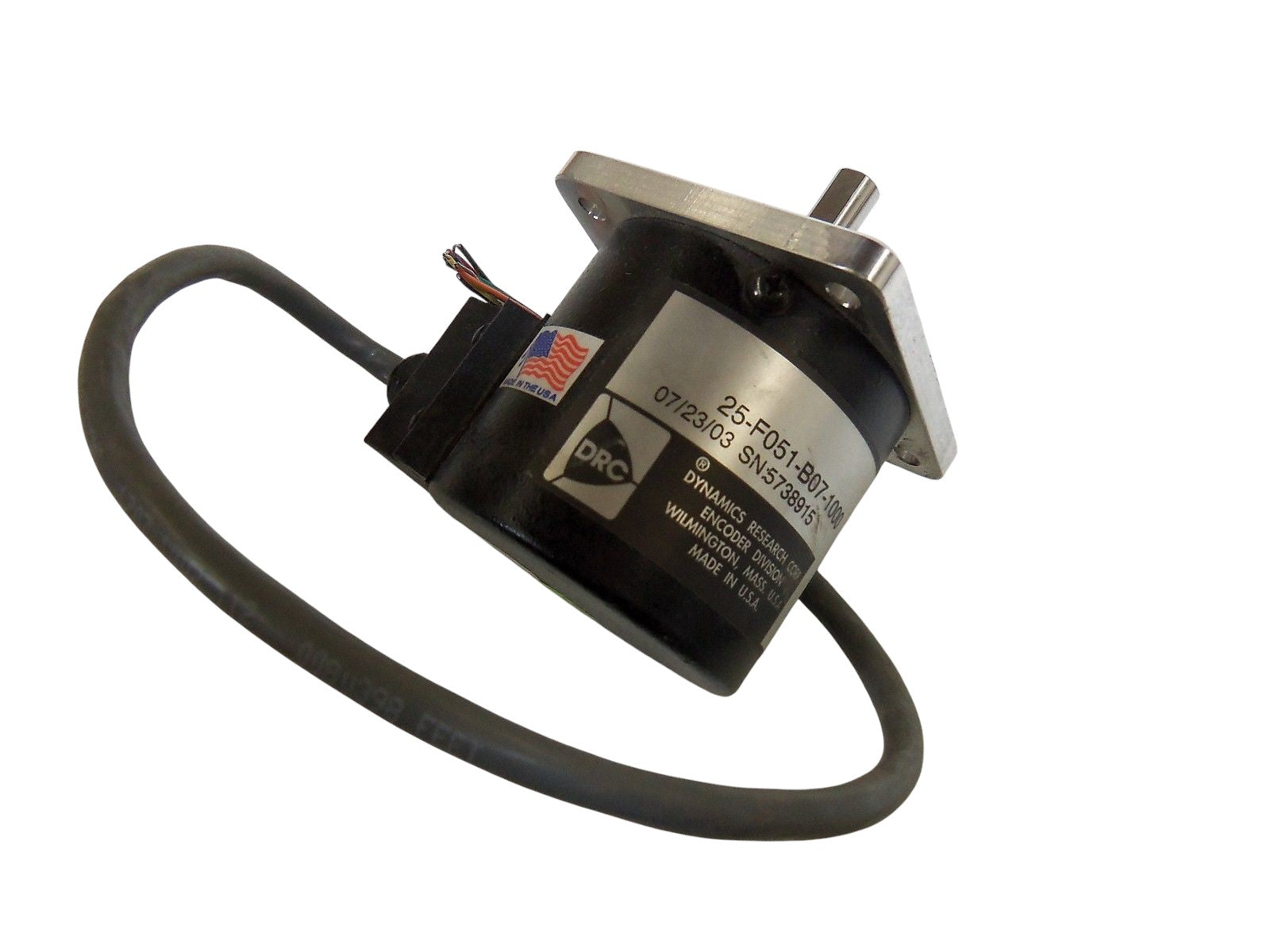 DYNAMICS RESEARCH 25-F051-B07-1000 ENCODER UNMP