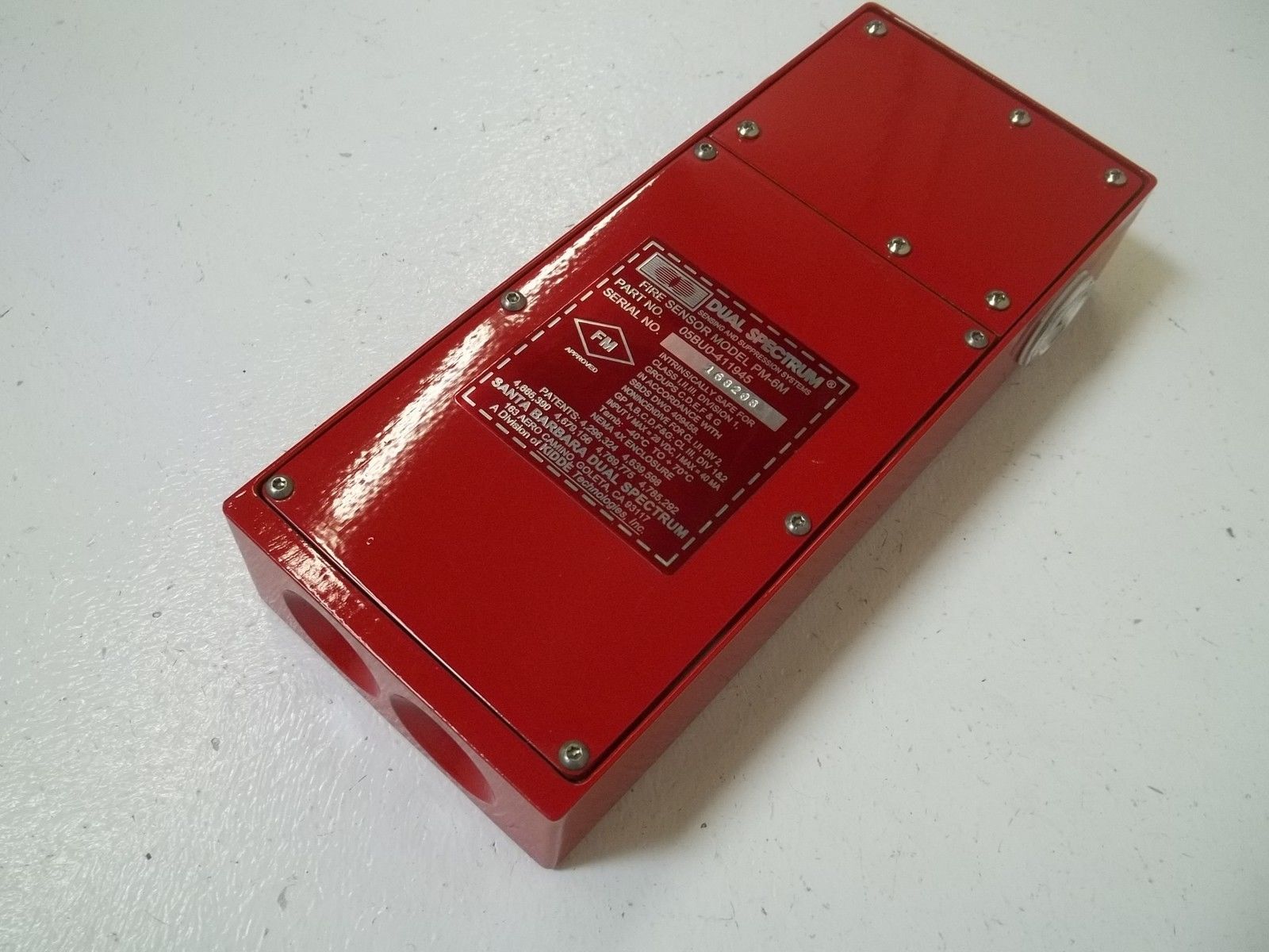 DUAL SPECTRUM 05BU0-411945 MODEL PM-6M FIRE SENSOR(AS PICTURE)NSNP