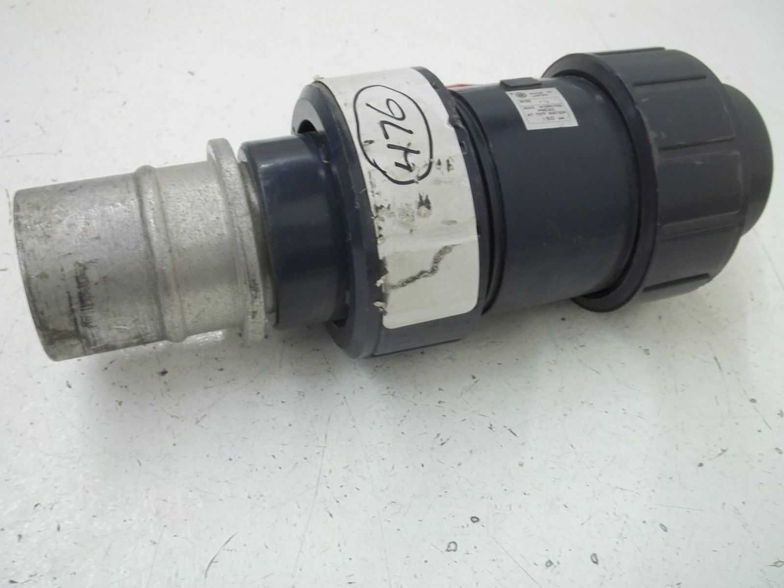 DUO-BLOC 1 1/4 PVC BALL VALVE UNMP