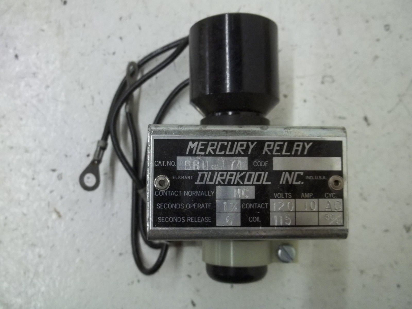 DURAKOOL BBU-174 RELAY  NSMP