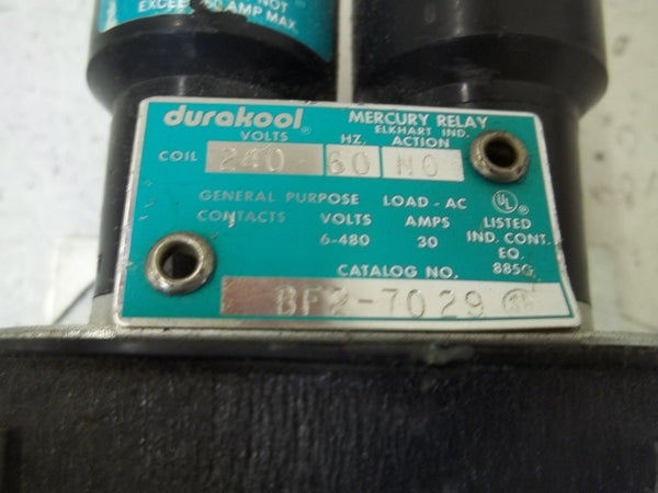 DURAKOOL BF2-7029 RELAY 240V  UNMP