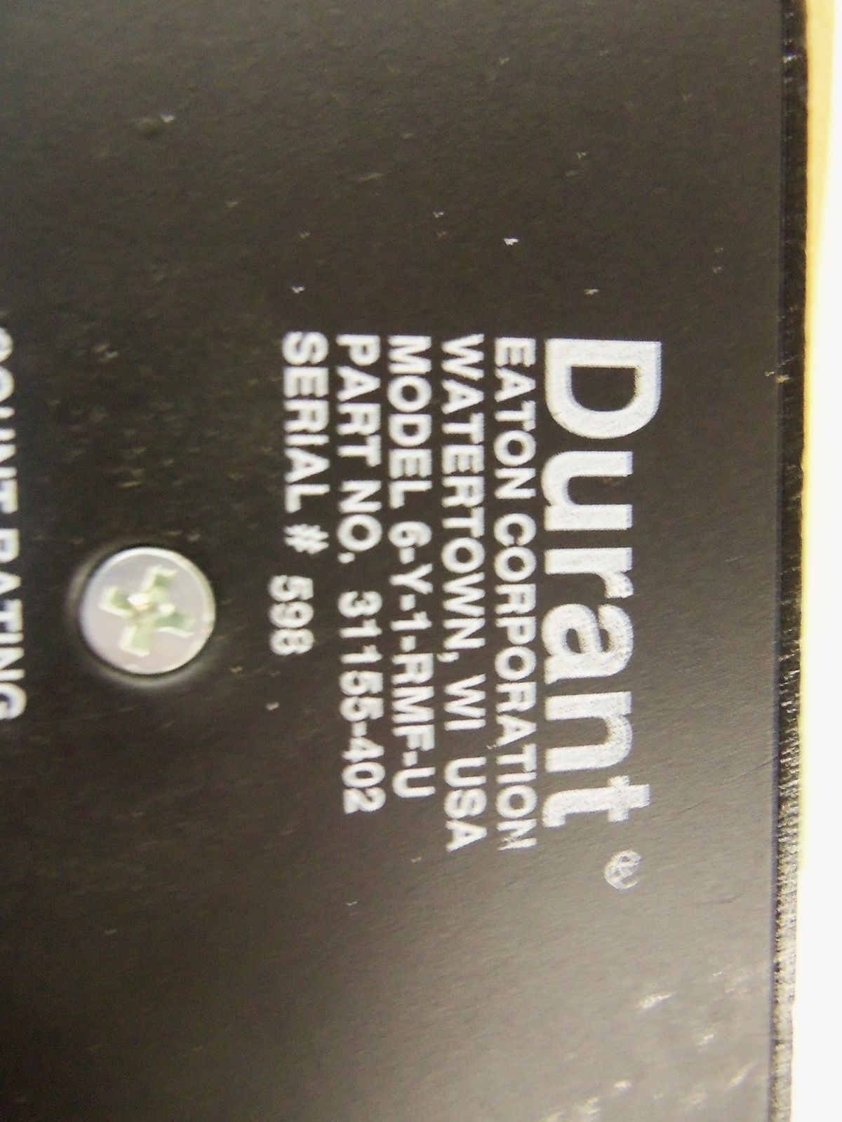DURANT 31155-402 UNMP