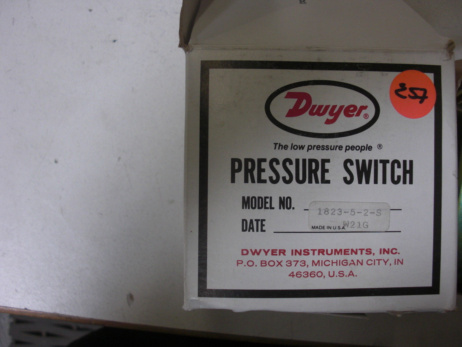 DWYER 1823-5-2-S NSMP