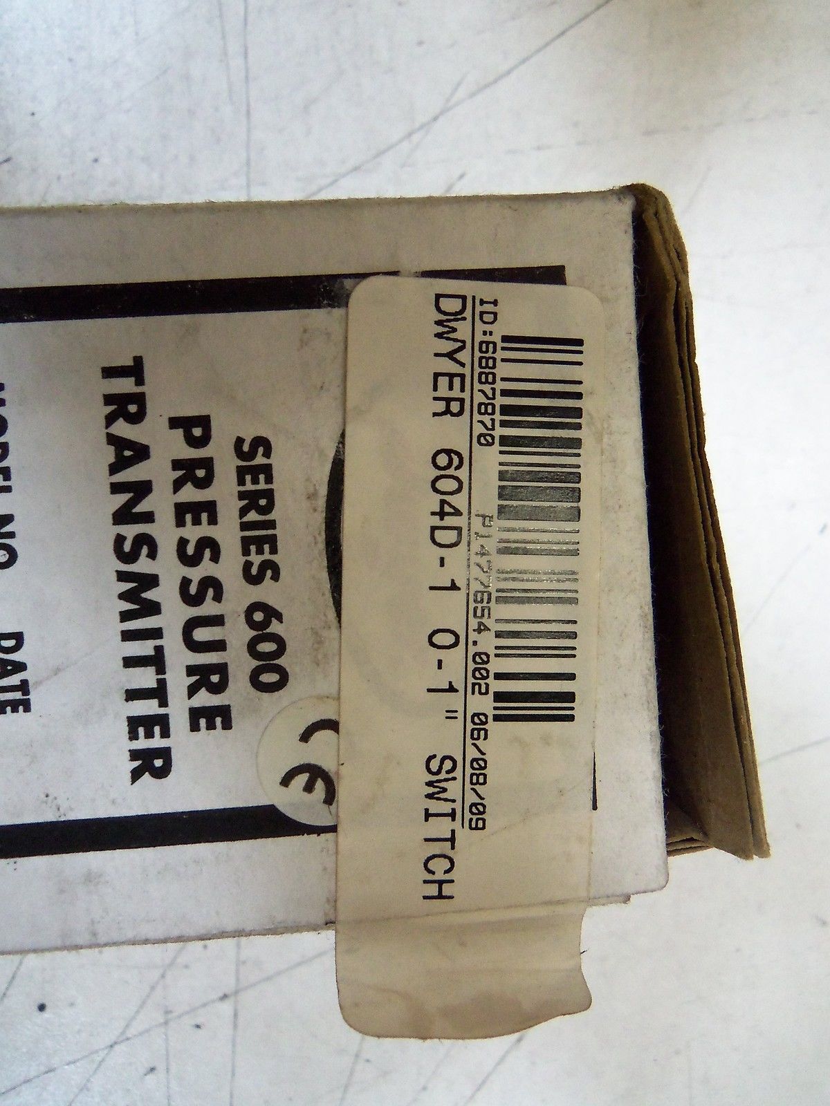 DWYER 604D-1 SWITCH *USED*