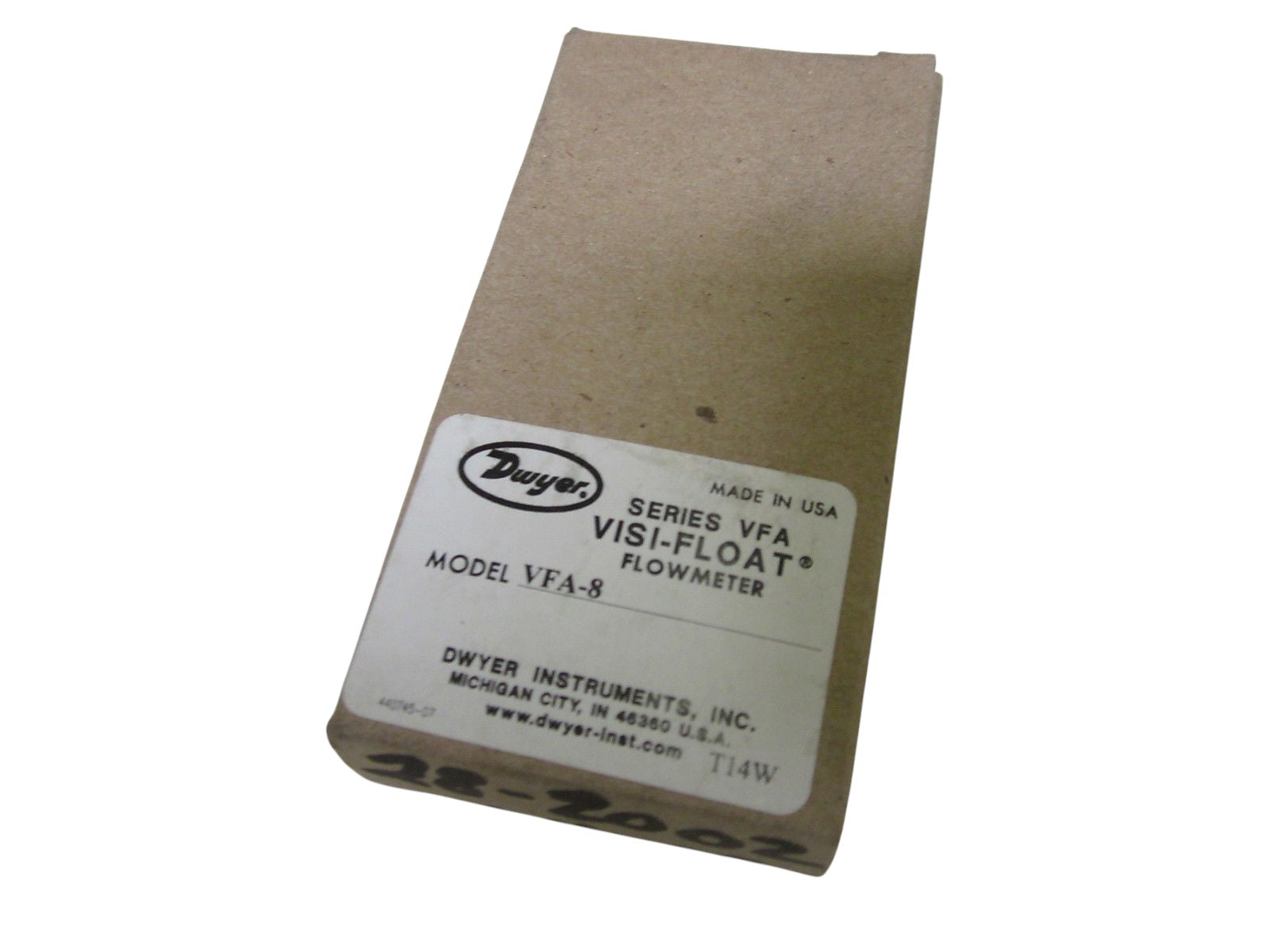DWYER VFA-8 FLOW METER NSMP
