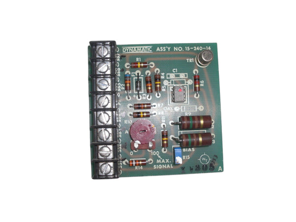 DYNAMATIC 15-240-14 CIRCUIT BOARD UNMP
