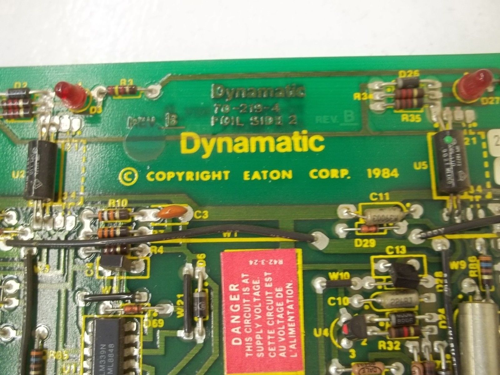 DYNAMIC 70-219-4 CIRCUIT BOARD UNMP