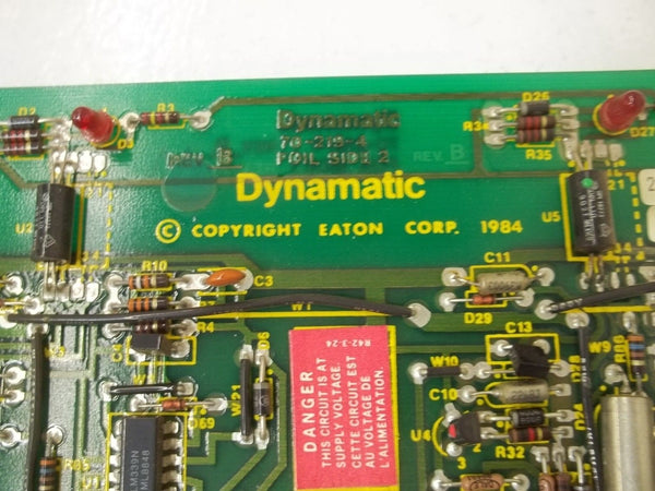 DYNAMIC 70-219-4 CIRCUIT BOARD UNMP