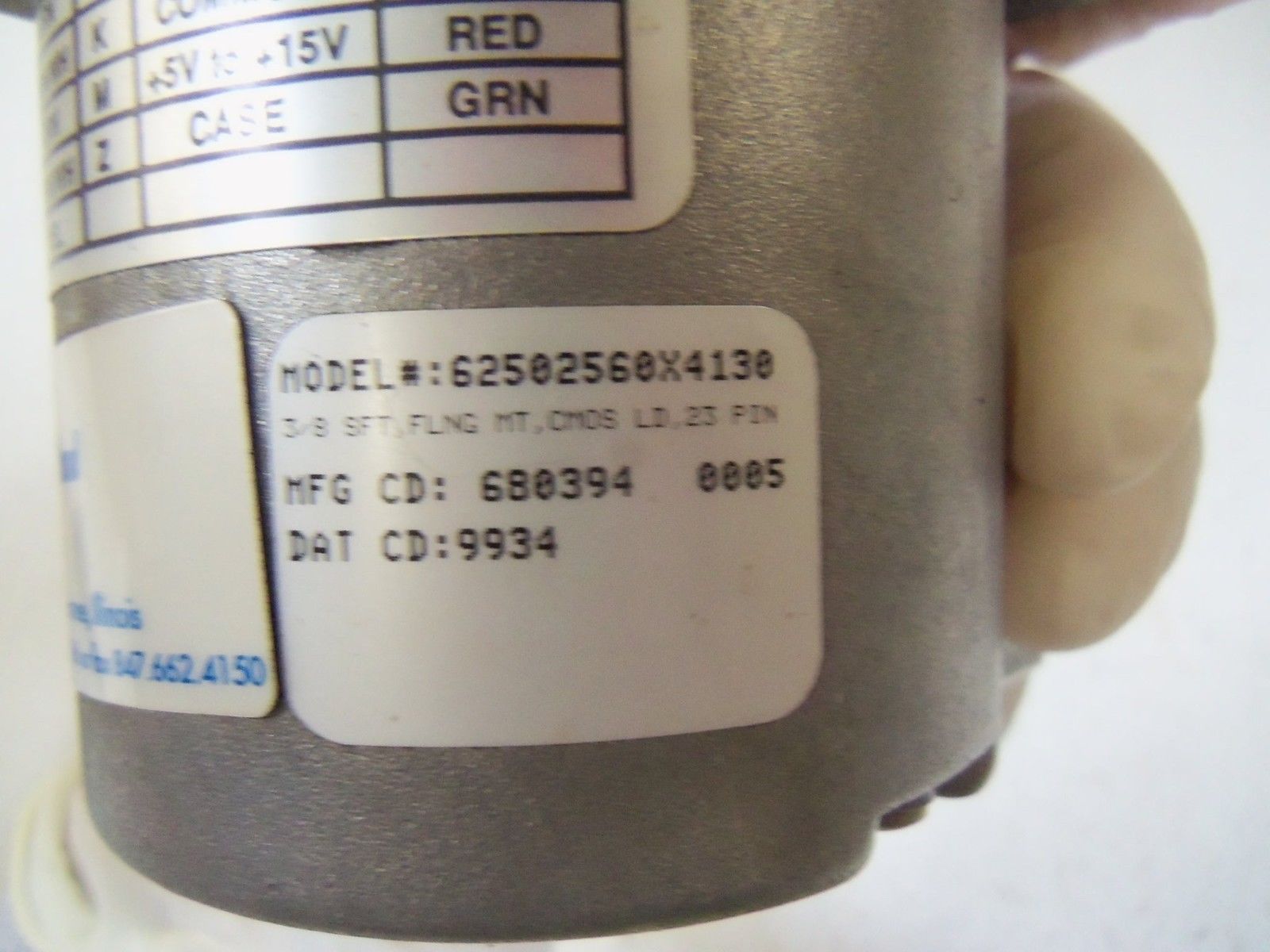 DYNAPAR ENCODER 62502560X4130 UNMP