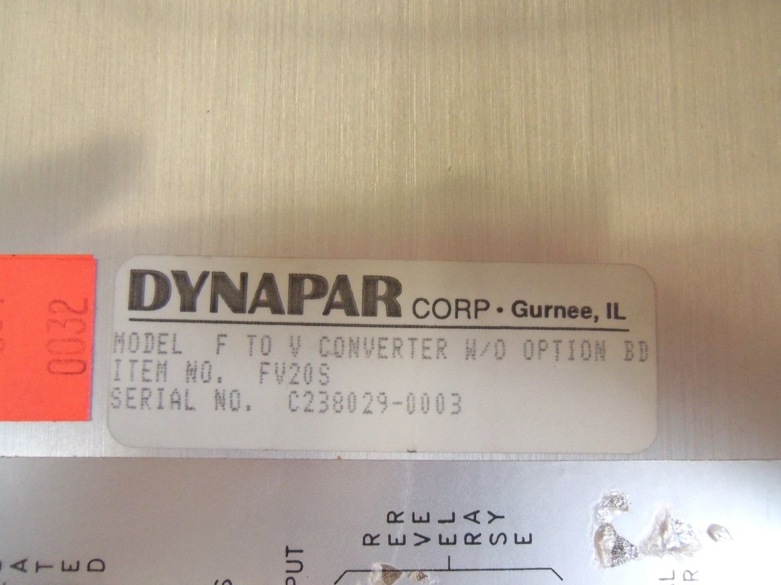 DYNAPAR FV20S UNMP