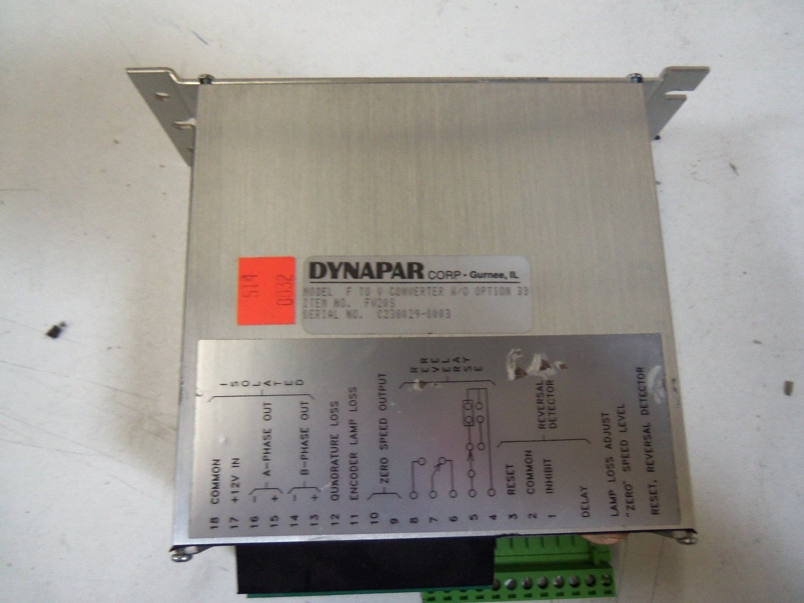 DYNAPAR FV20S UNMP