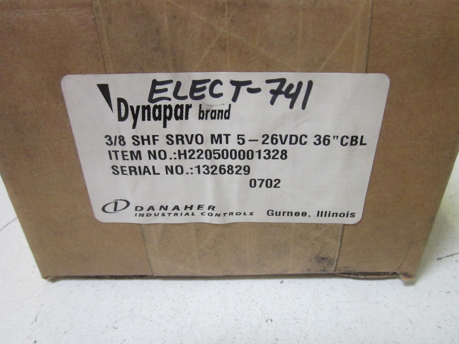 DYNAPAR H220500001328 NSFS