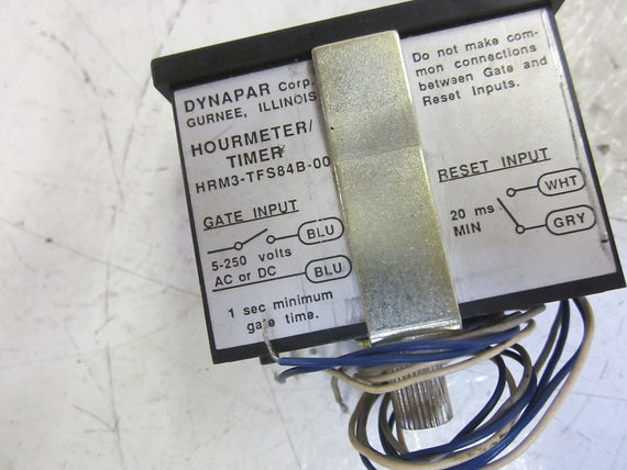 DYNAPAR HRM3-TFS84B-00 HOUR METER 5-250V *NEW IN BOX*