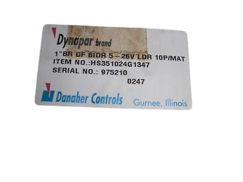 DYNAPAR HS351024G1347 ENCODER NSMP