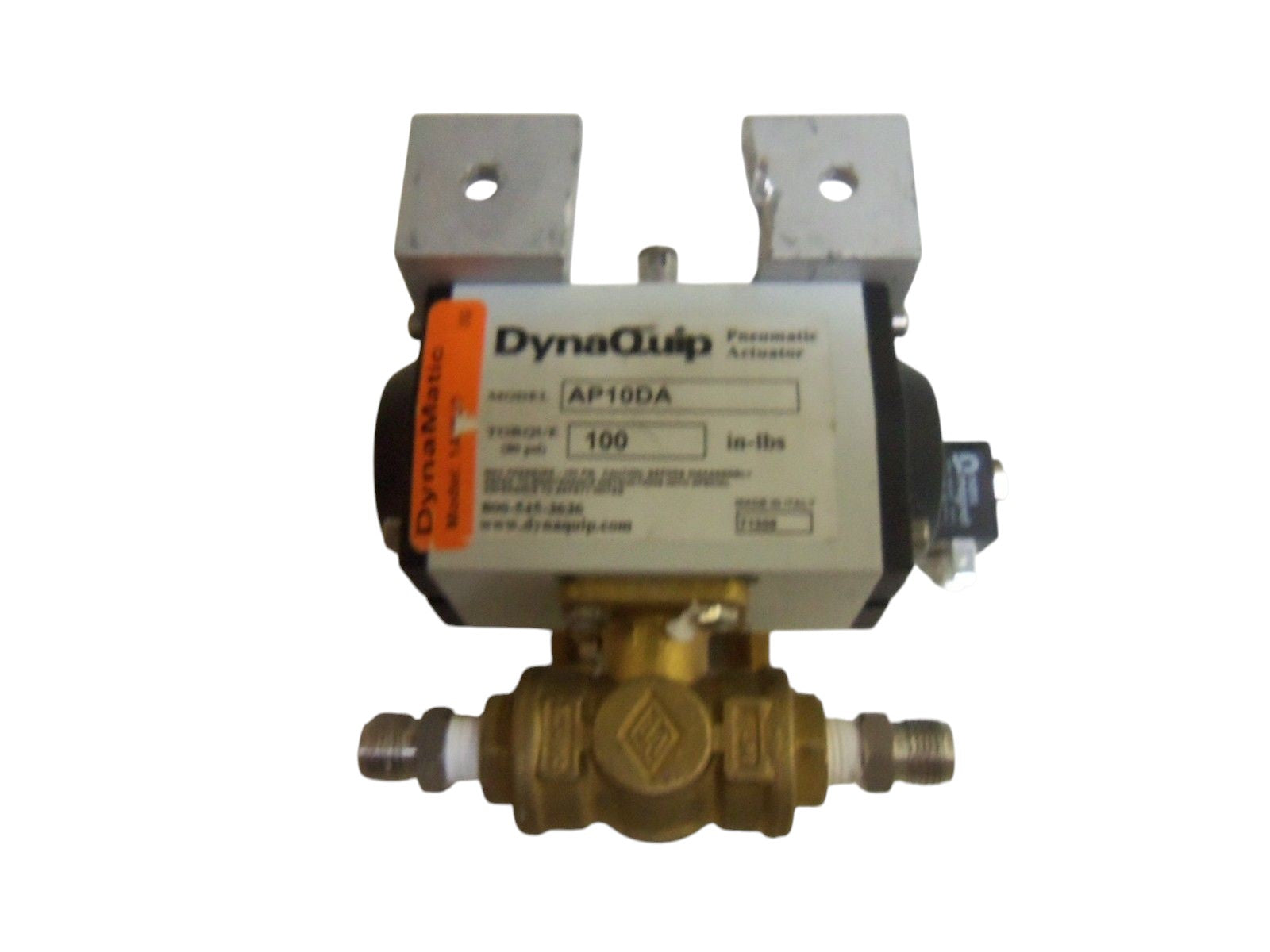 DYNA QUIP AP10DA BALL VALVE UNMP