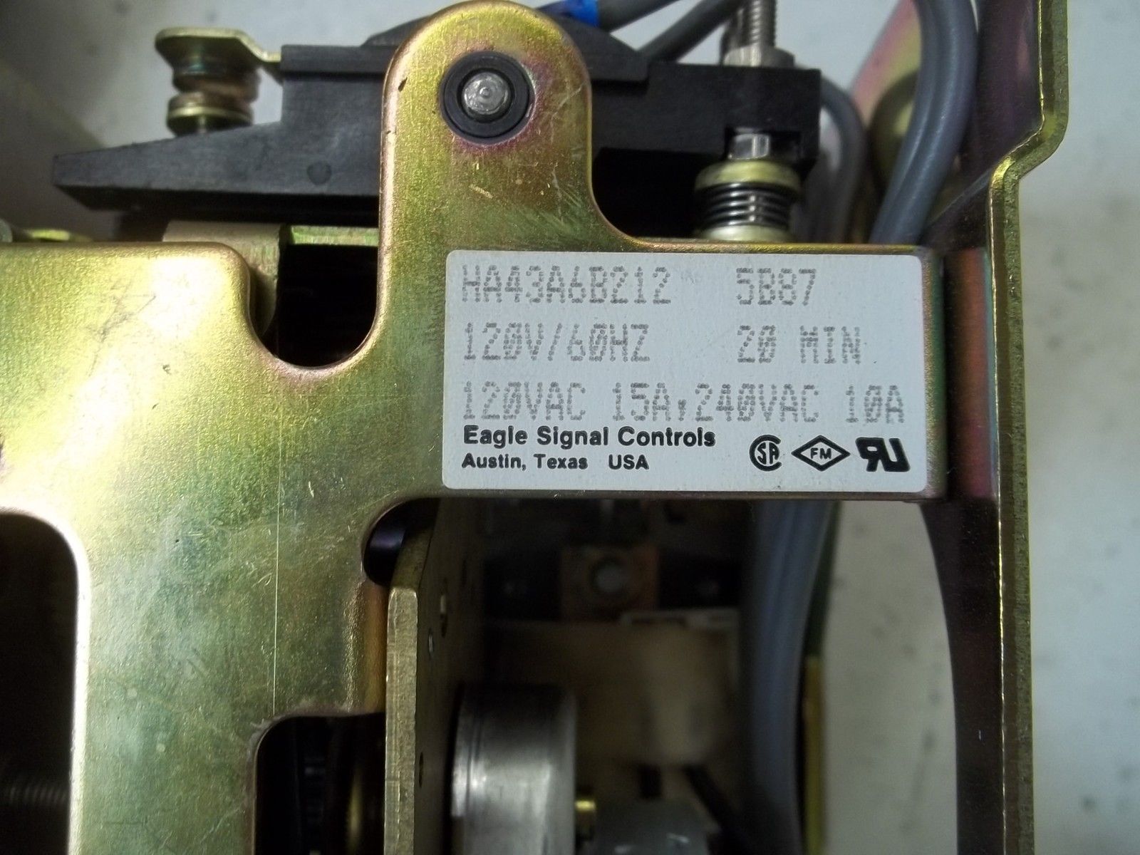 EAGLE SIGNAL HA43A6B212 TIMER UNMP