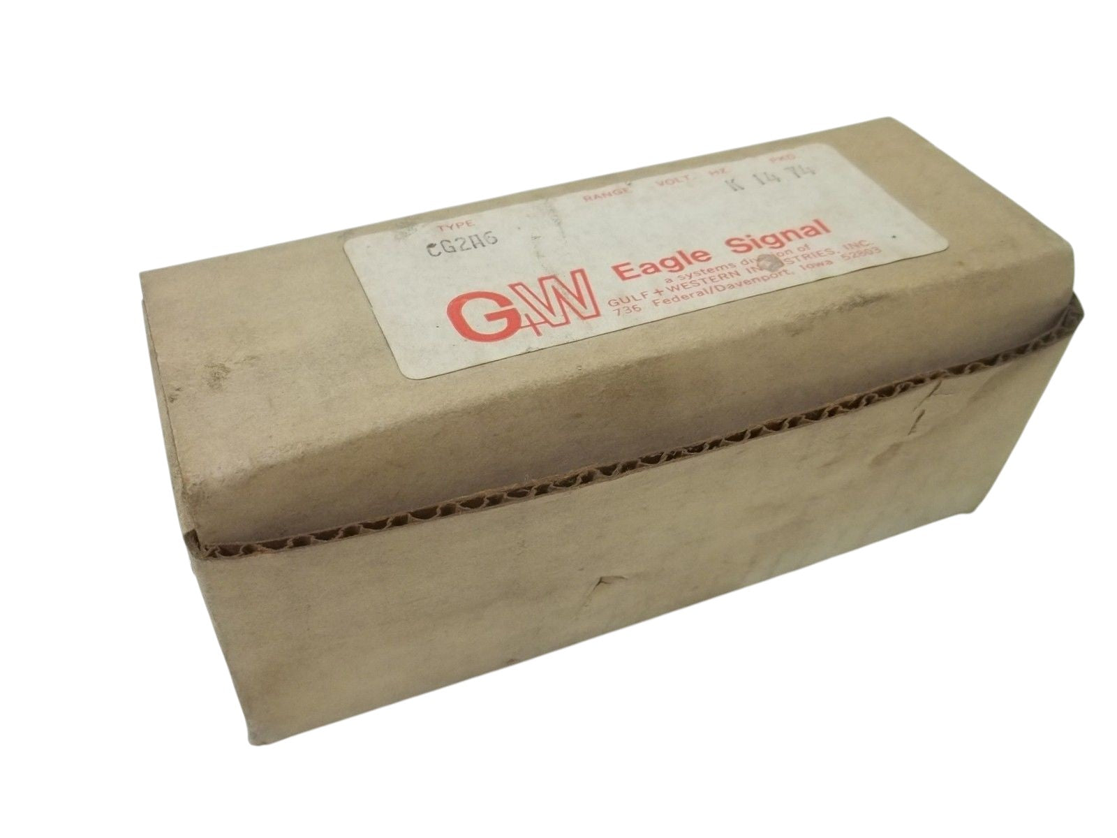 EAGLE SIGNAL CONTROL CG2A6 NSMP