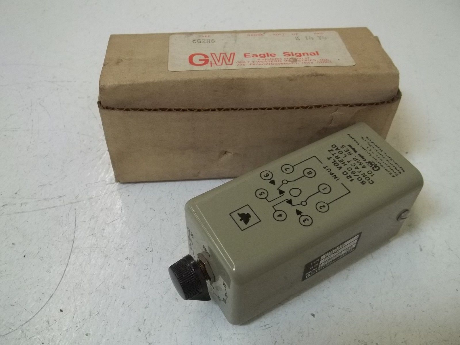 EAGLE SIGNAL CONTROL CG2A6 NSMP