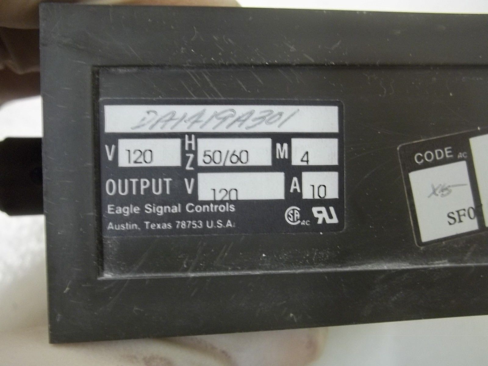 EAGLE SIGNAL DA1419A301 TIMER UNMP